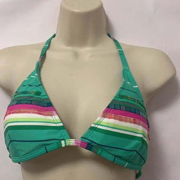 NWT IN MOCEAN TEAL SWIMSUIT TOP SIZE‎ L (junior) - Picture 2 of 5